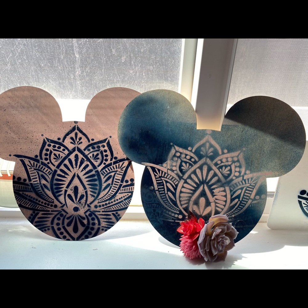 Mandala wall hanging - Picture 8 of 8